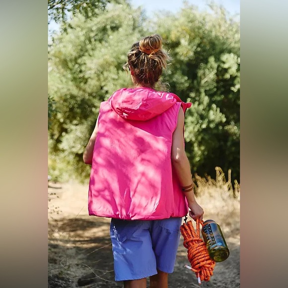 Free People Pink Quilted Vest - Picture 4 of 9